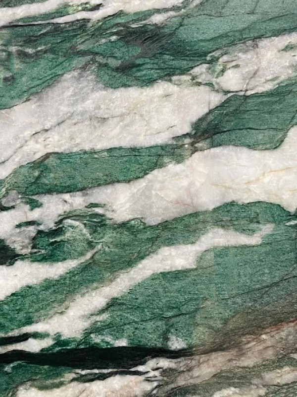 Dalle polonaise de quartzite vert Patagonia